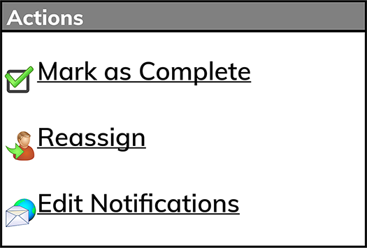 Edit Workorder Notification